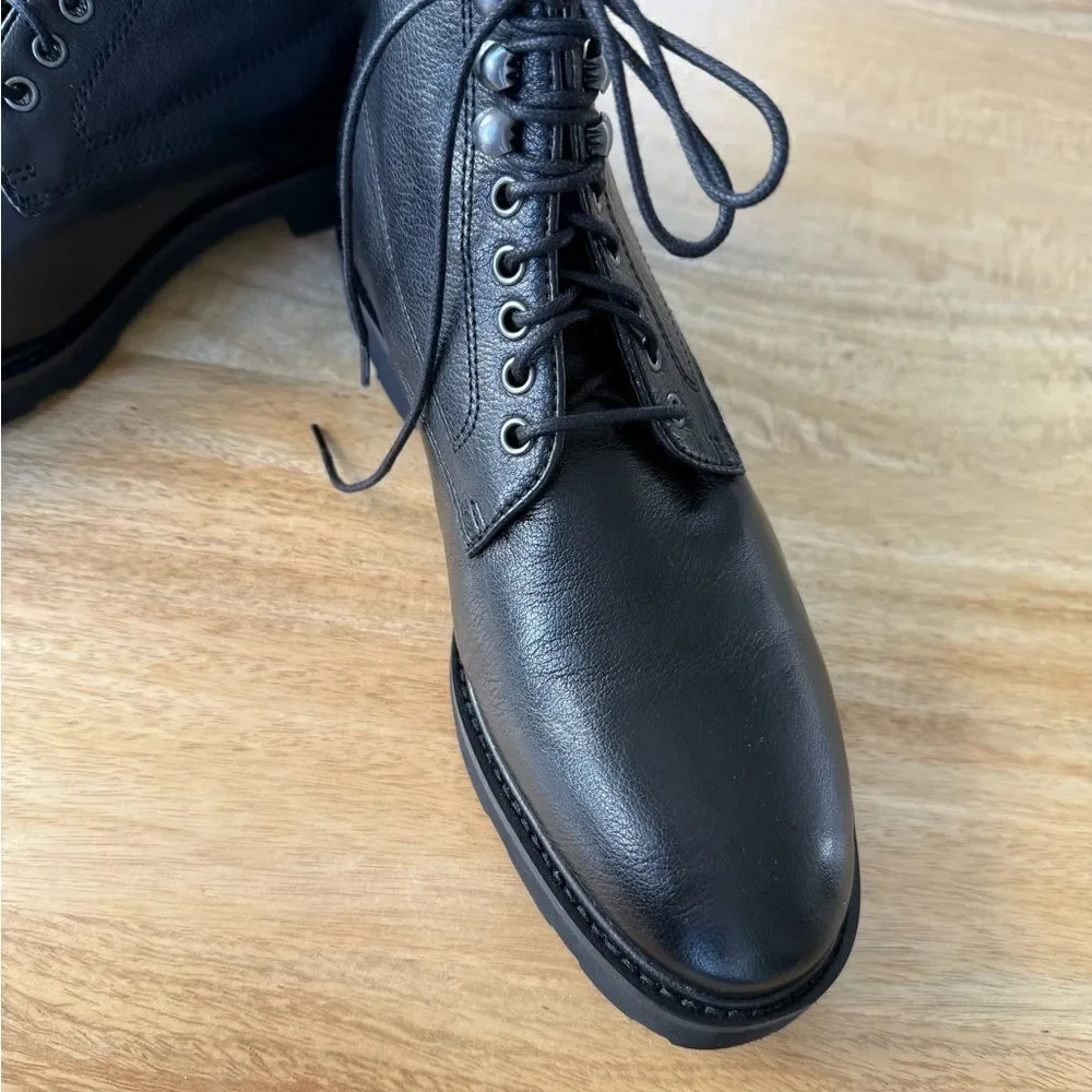 New!  Gordon Rush Austin Lace Up Chukka Boots Leather Black Size 9.5B